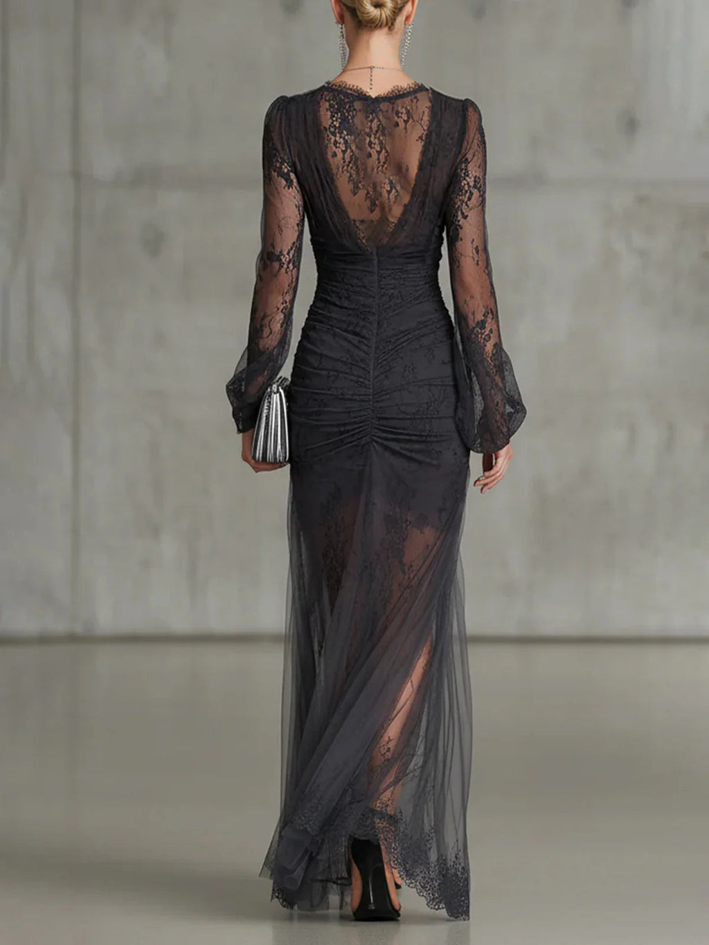 Tessa | Vestido de Encaje Transparente