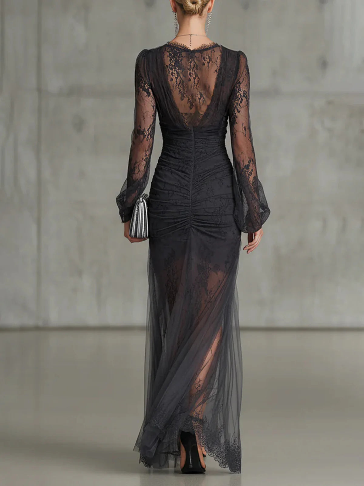 Tessa | Vestido de Encaje Transparente
