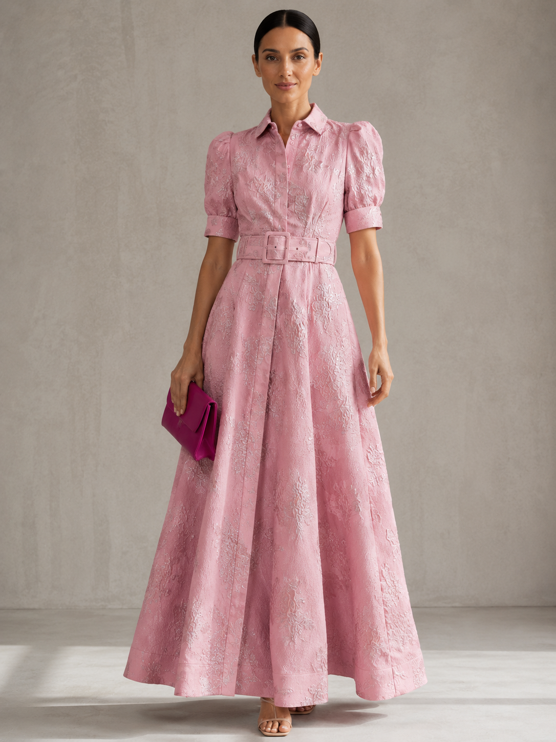 Aria | Vestido Corto Mangas Globo