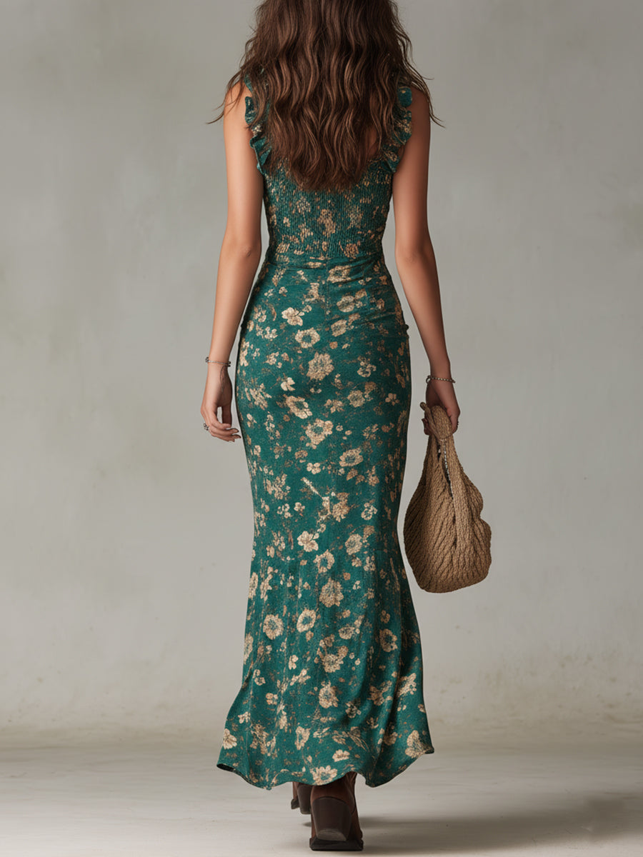 Mayfair | Vestido Midi Retro Bohemio