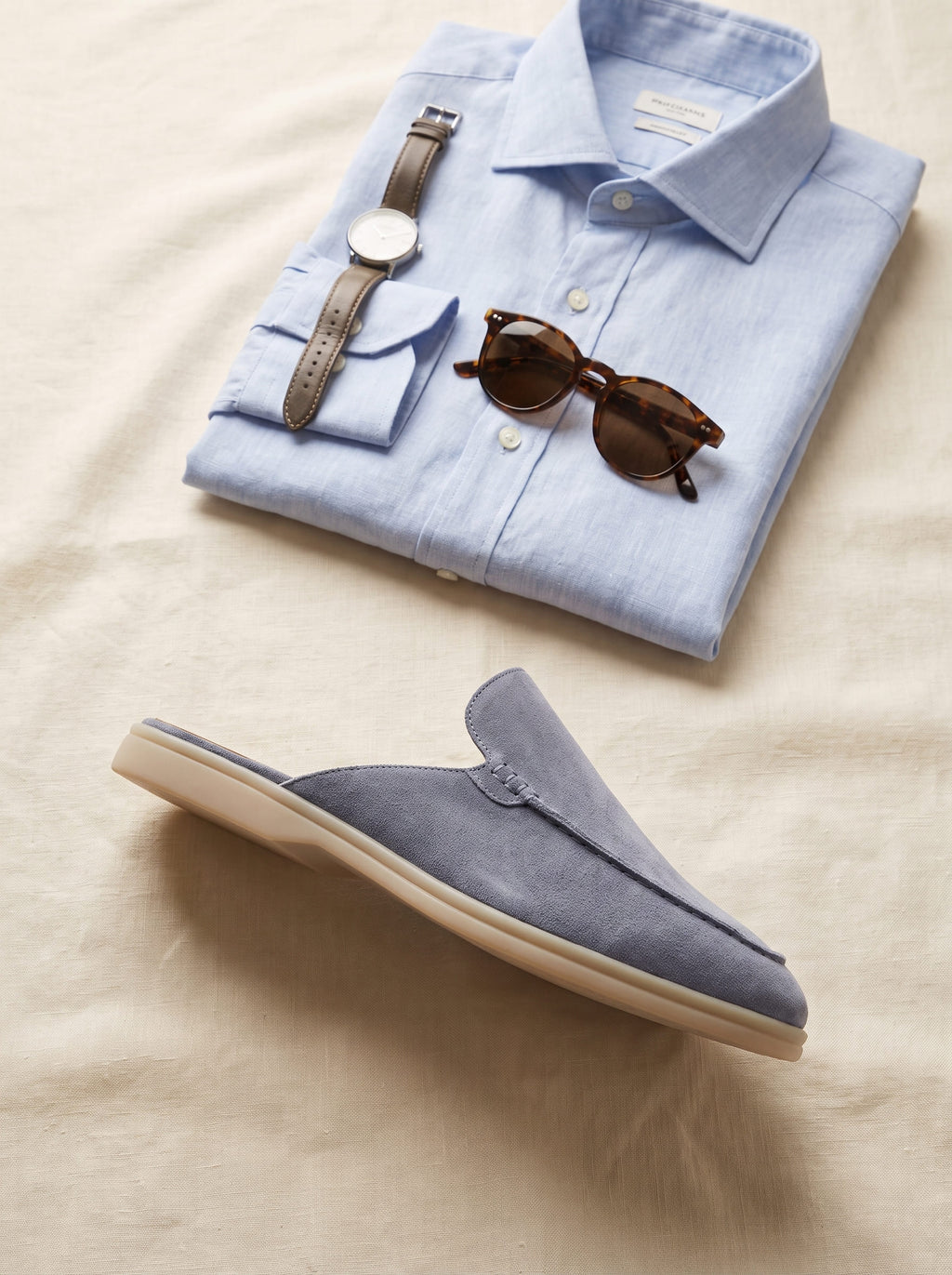 Luca | Mocasín Comfort Sicilia Azul Marino