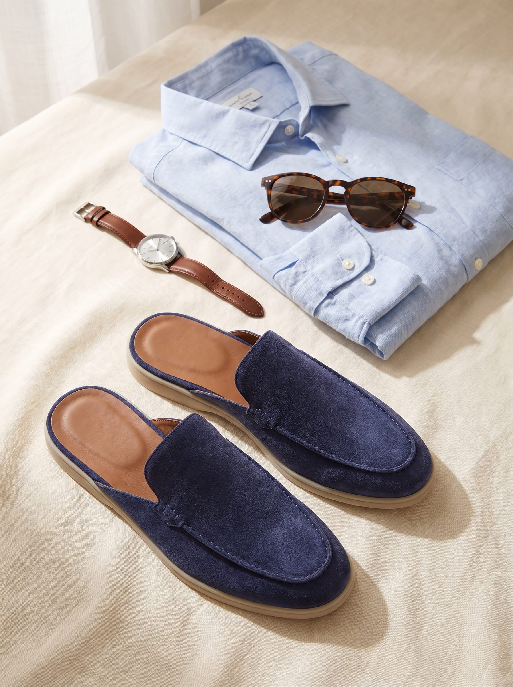 Luca | Mocasín Comfort Sicilia Azul Marino