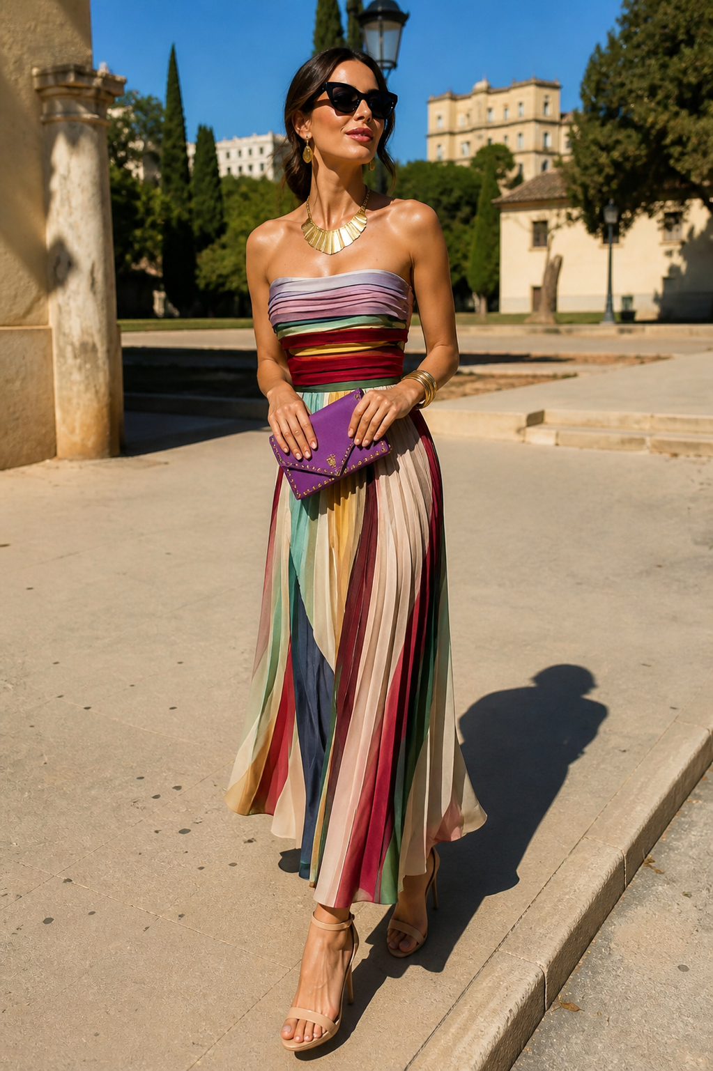 Evelyn | Vestido Largo Atemporal