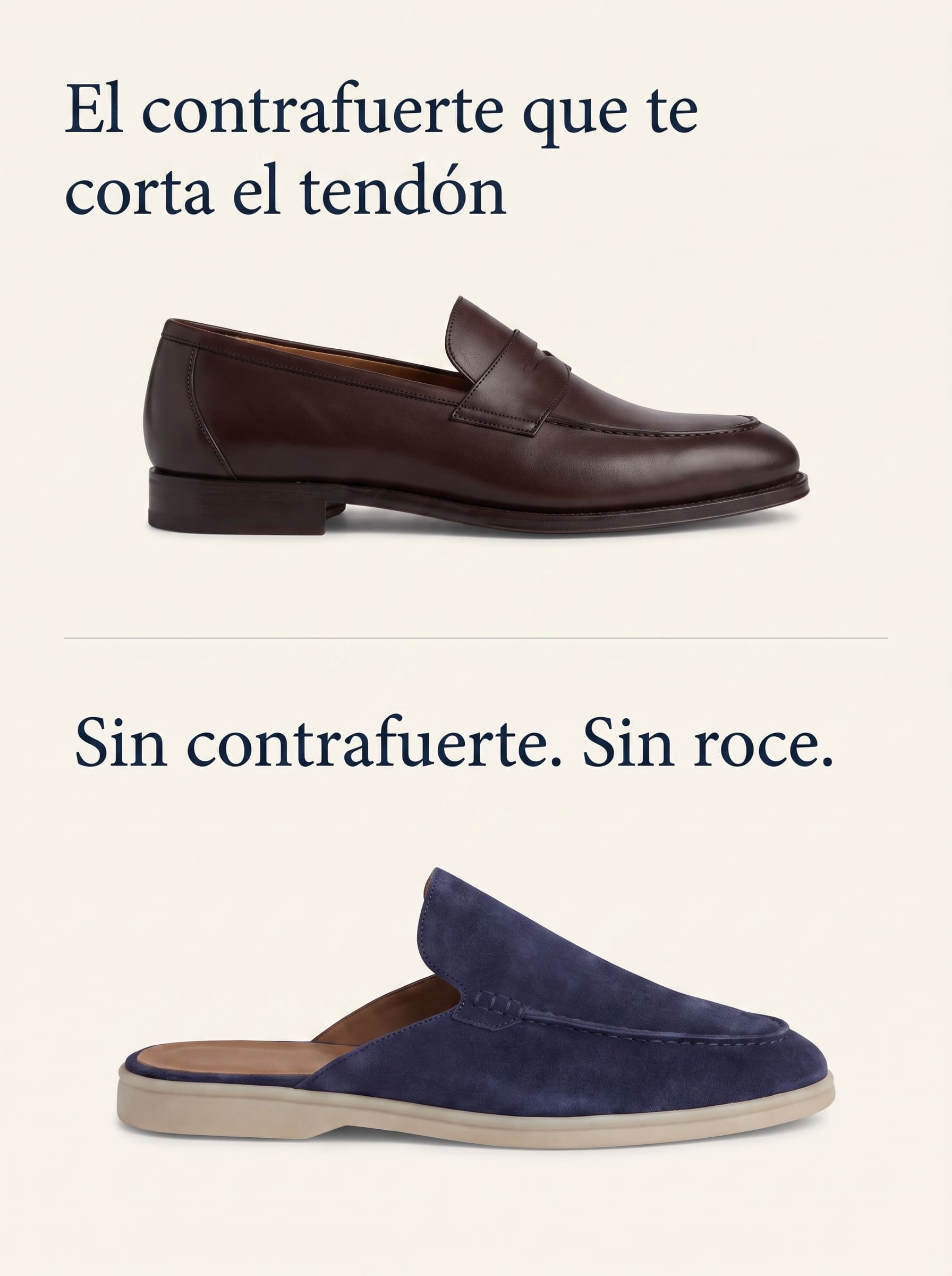 Luca | Mocasín Comfort Sicilia Azul Marino