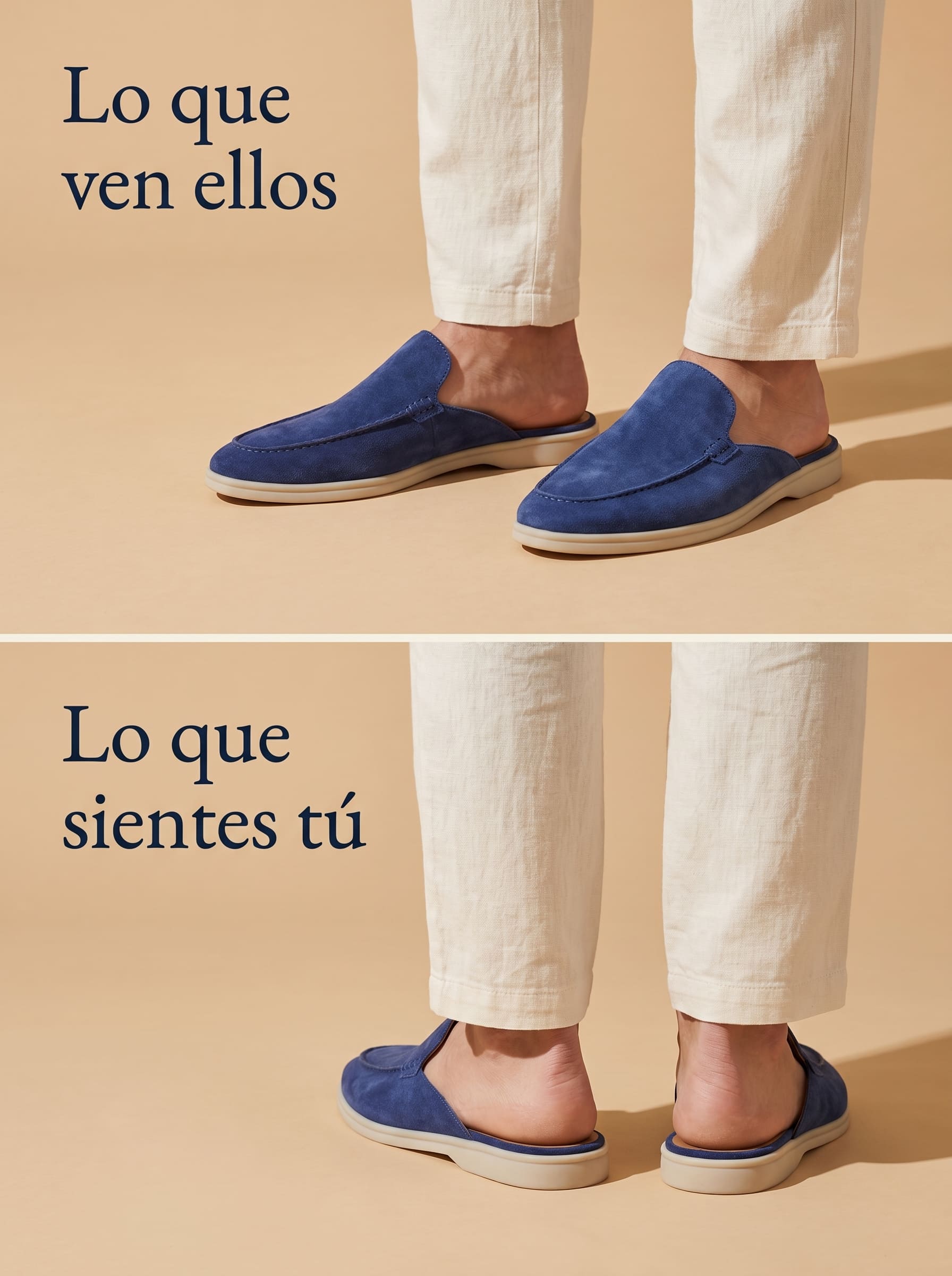 Luca | Mocasín Comfort Sicilia Azul Marino