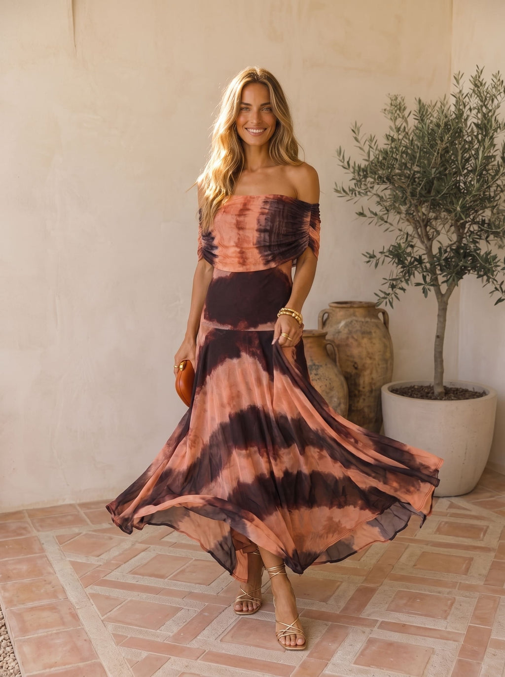 Bianca | Vestido Amore Verde Rojo