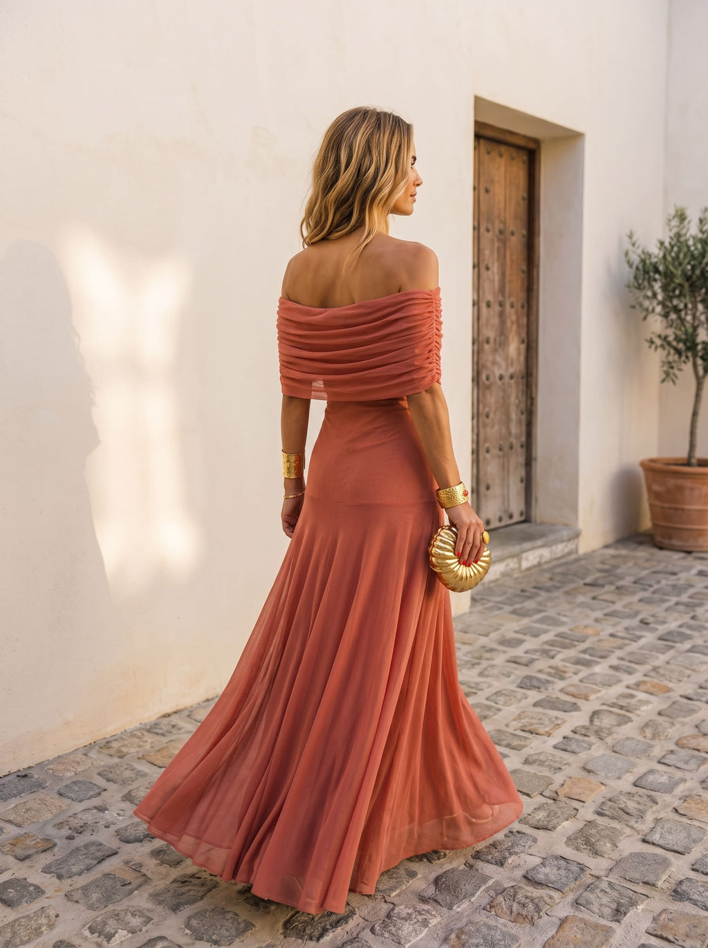 Bianca | Vestido Amore Verde Rojo