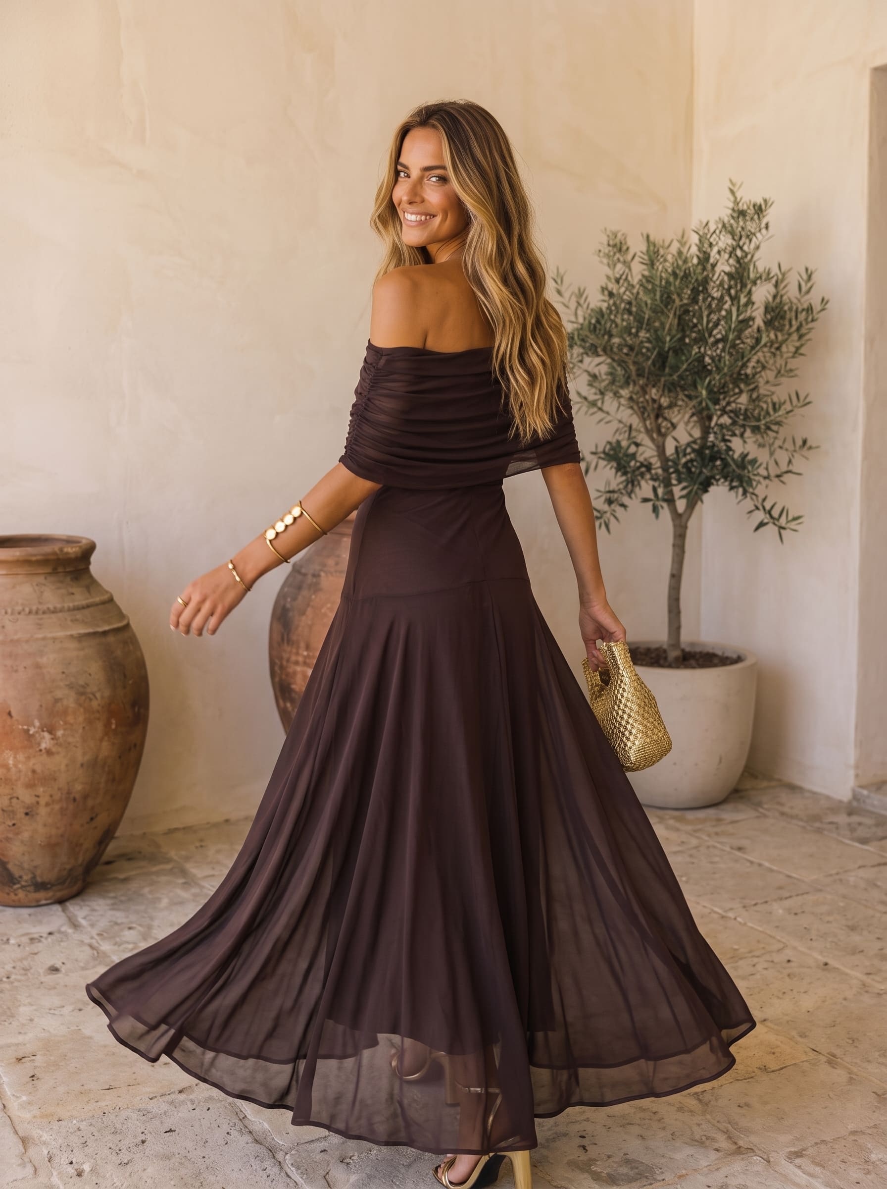 Bianca | Vestido Amore Verde Rojo