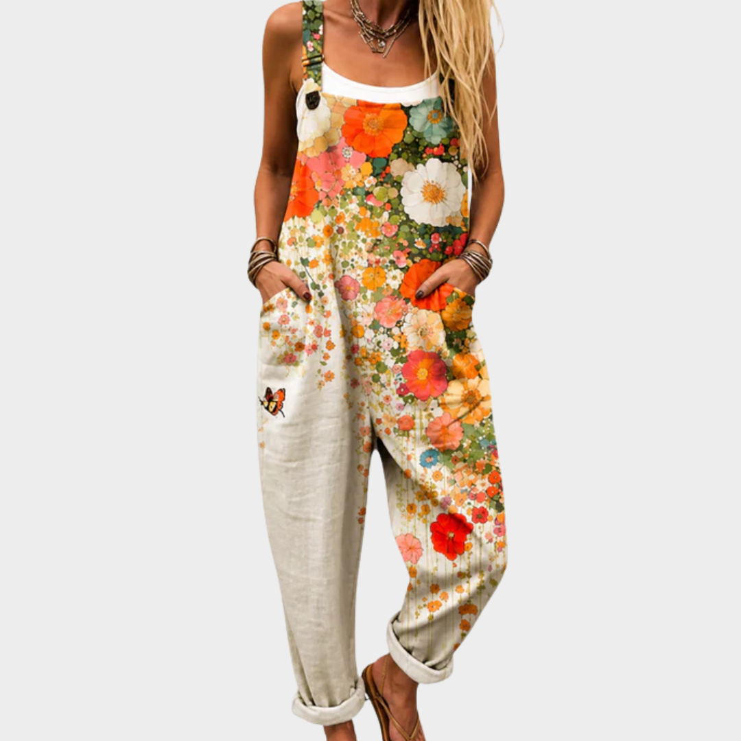 MARCO & BIANCA MILANO | SALOPETTE FIORI DI POSITANO DONNA