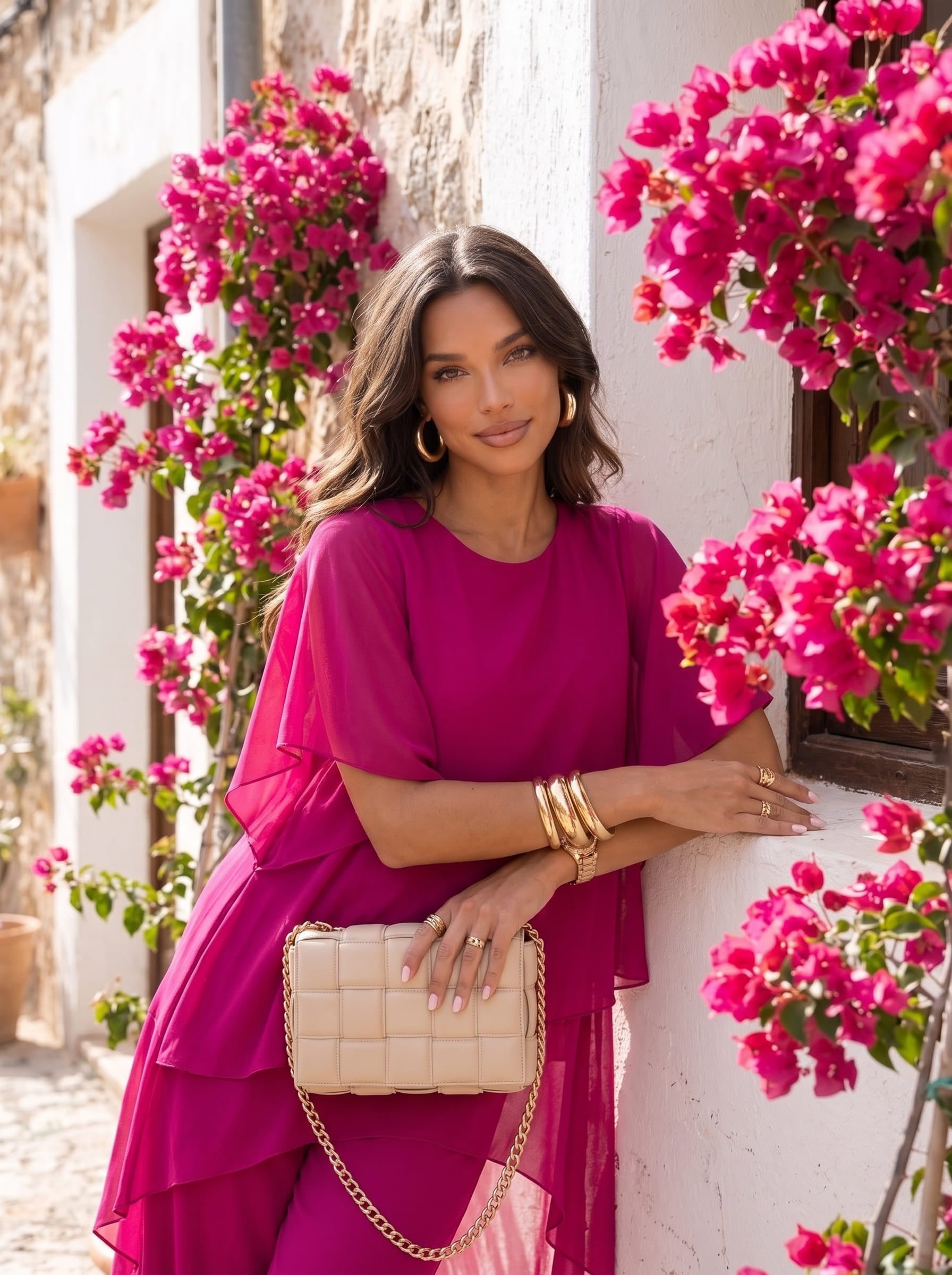 Andrea | Conjunto Elegance – Edición Verano Rosa