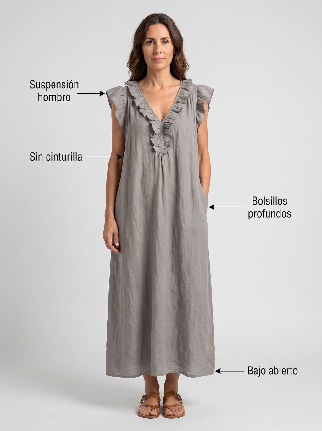 Carmen | Vestido Bohemio – Edición Mediterránea