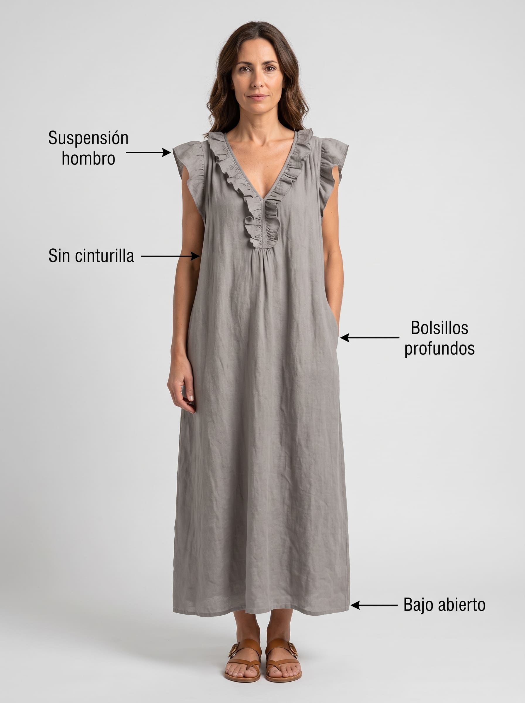 Carmen | Vestido Bohemio – Edición Mediterránea
