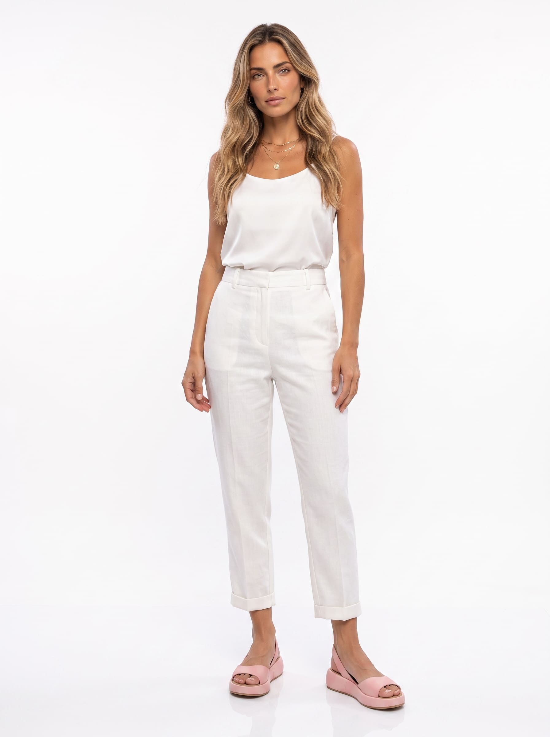 Valeria | Sandalia Comfort Rosa Nude