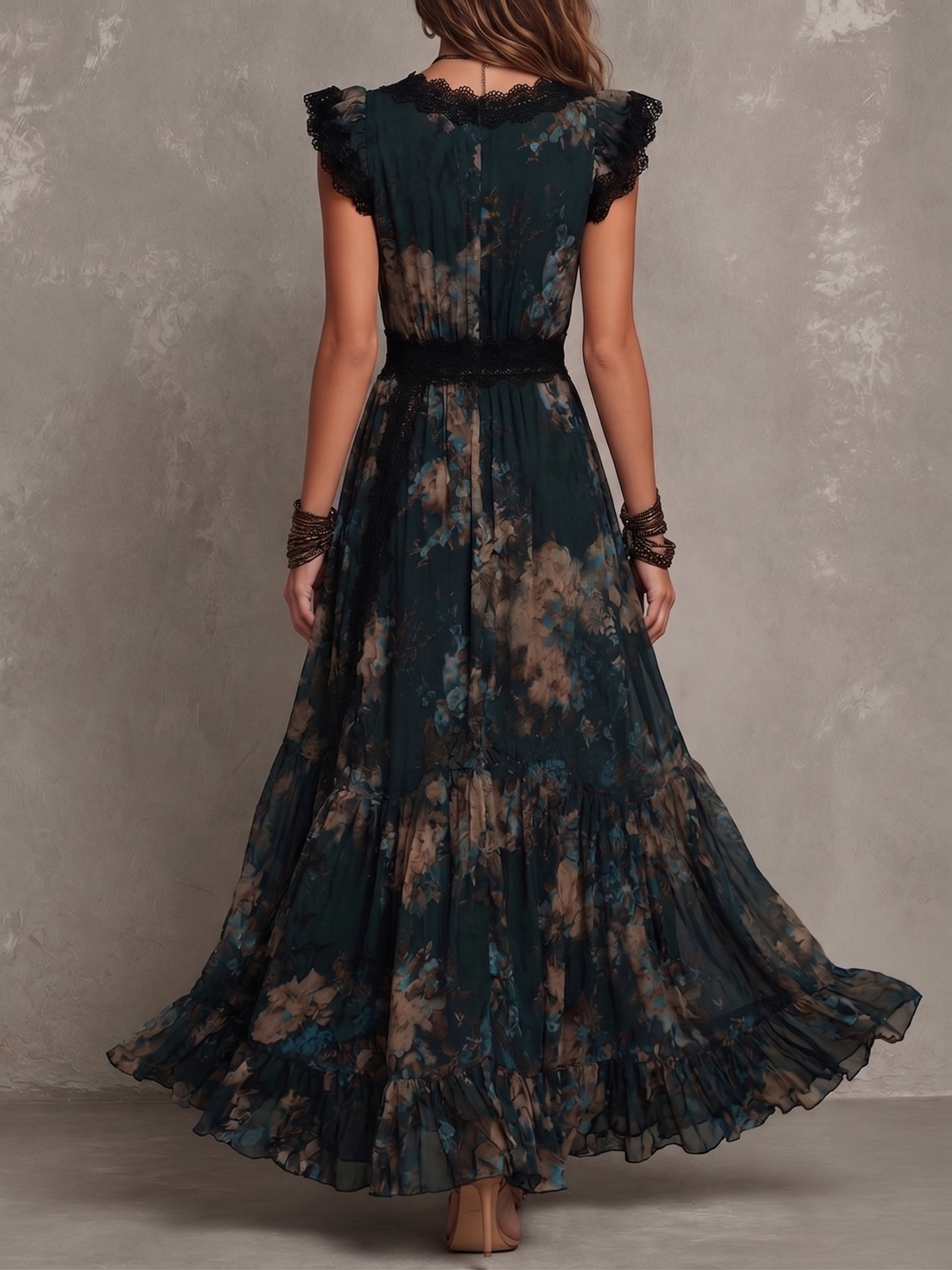 Giulia | Vestido Largo de Encaje