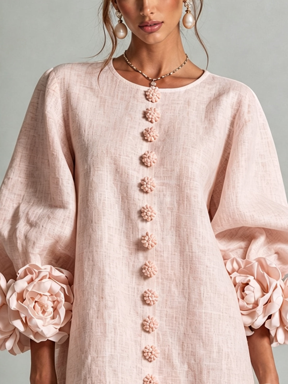 Aurora | Minivestido Pétalo Rosa