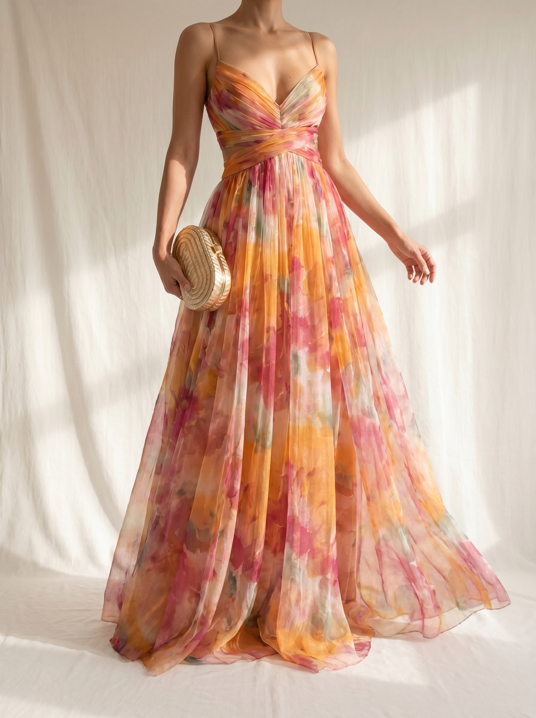 Giselle | Vestido Largo Estampado Floral