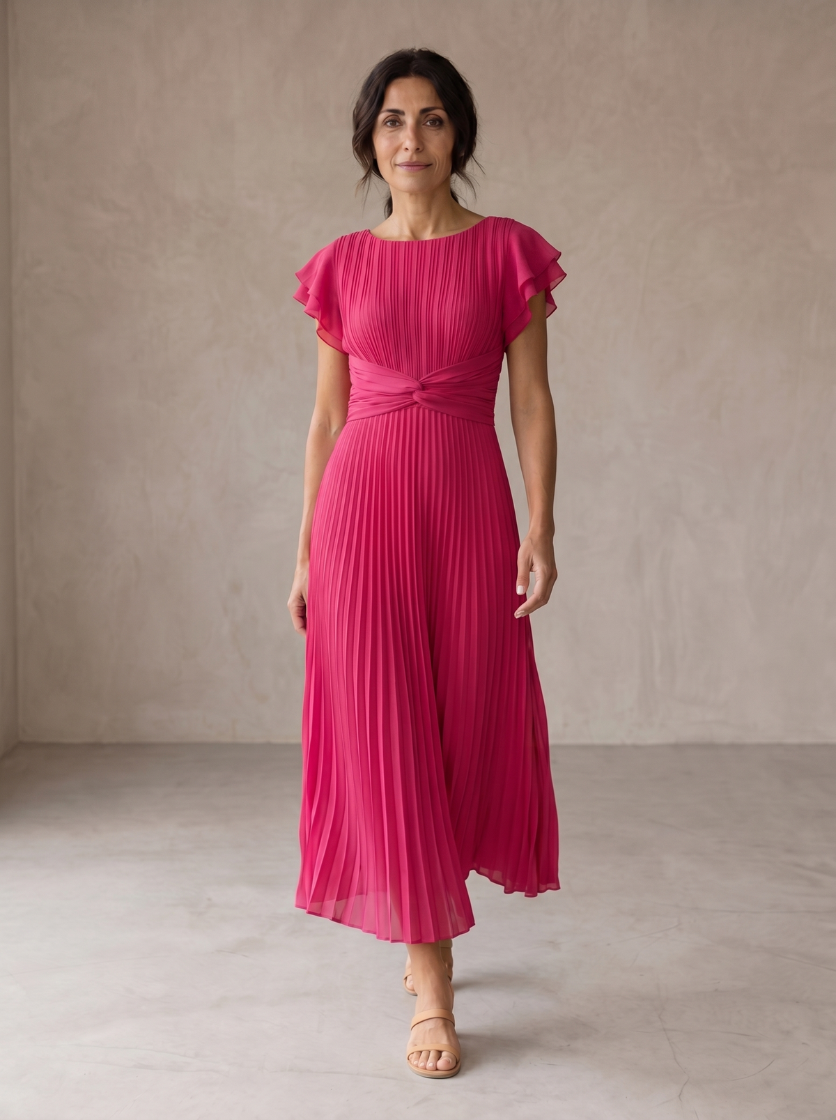 Seraphina | Vestido Largo Plisado