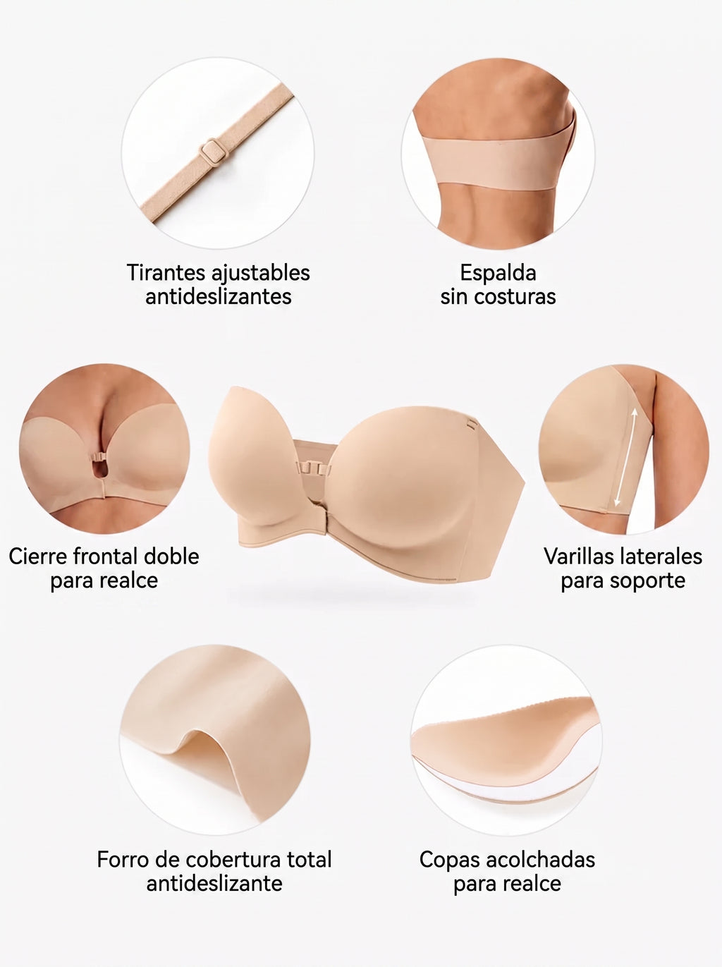 Lucía Herrera | Sujetador Invisible – Edición Escote